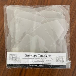 PAPER SOURCE Envelope Liner Template Kit